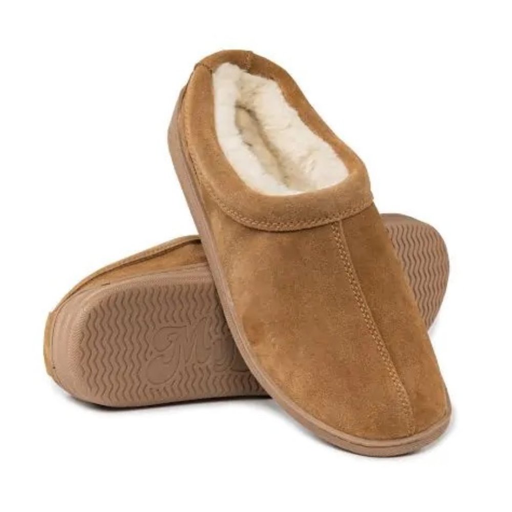 MySlippers Men's Slip-On My Slippers Chestnut Brown Real Leather